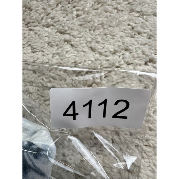 Soft Surroundings Denim Jacket Womens Small White Blue Floral Boho - Picture 8 of 8